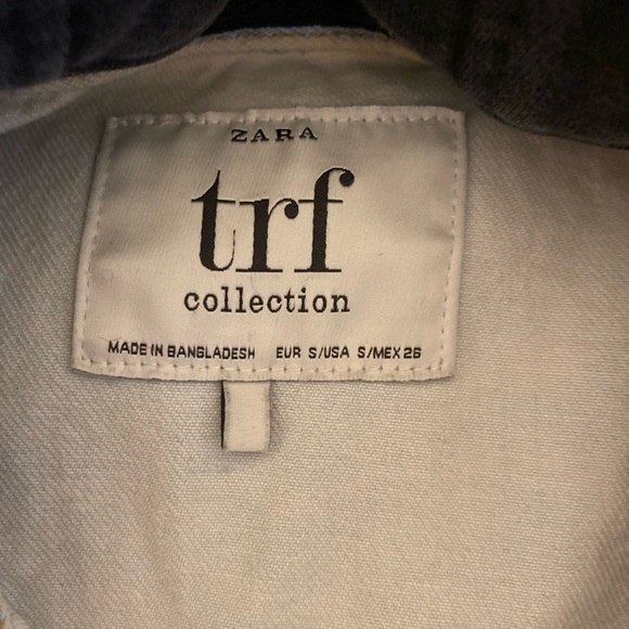 ๐ Zara TRF Collection Jacket With Removable Hood Size S - Picture 7 of 10